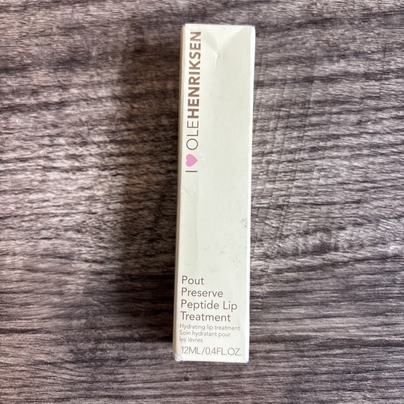 OLEHENRIKSEN Other - Pout Preserve Hydrating Peptide Lip Treatment ~Vanilla Bonbon~ 0.4 oz NIB